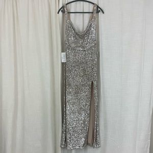 ✨NWT✨ FREE PEOPLE - Sequin Gown